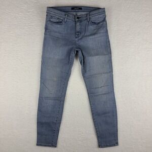 J Brand Jeans Womens 30 Blue Capri Strobe‎ Medium Wash Denim *